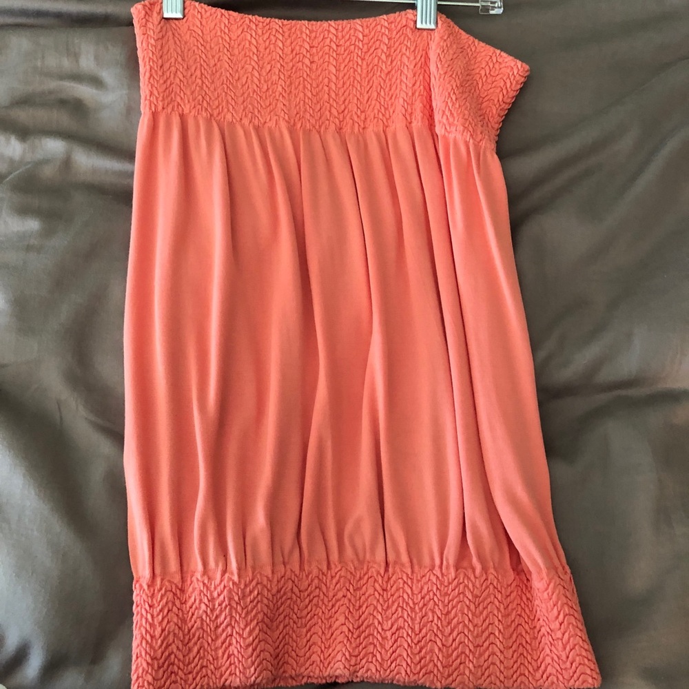 Off the shoulder tube top